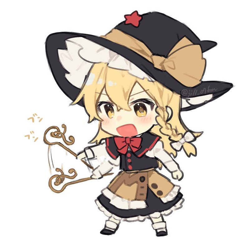 Kirisame Marisa (Touhou) Rule 34 Image