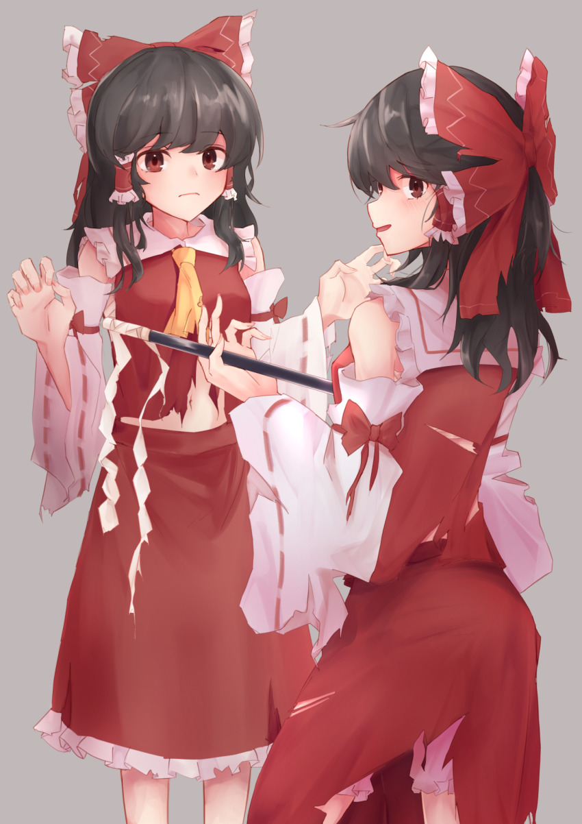 Hakurei Reimu (Touhou) Rule 34 Image