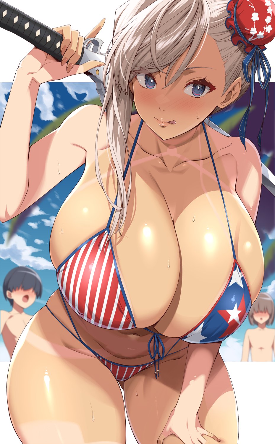 Miyamoto Musashi (Fate) Rule 34 Image