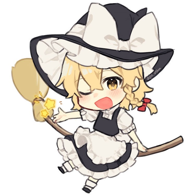 Kirisame Marisa (Touhou) Rule 34 Image