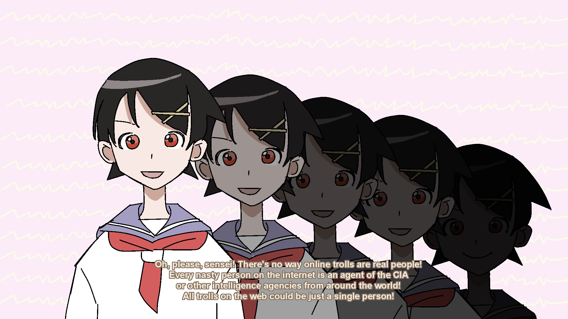Fuura Kafuka (Sayonara Zetsubou Sensei) Rule 34 Image