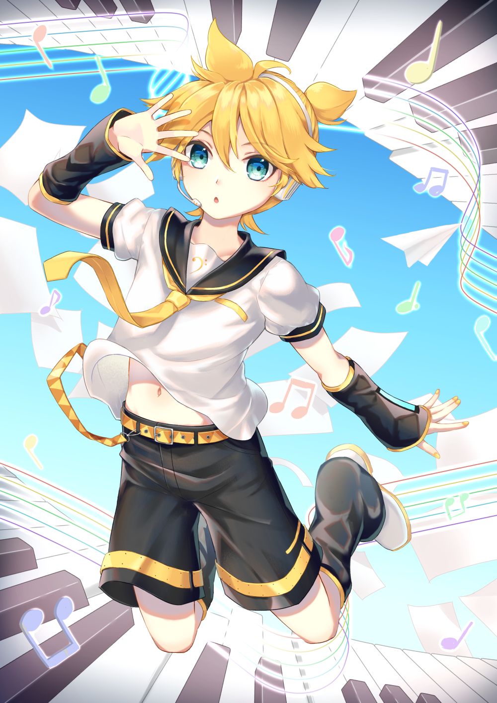 Kagamine Len (Vocaloid) Rule 34 Image