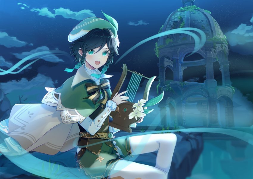 Venti (Genshin Impact) Rule 34 Image