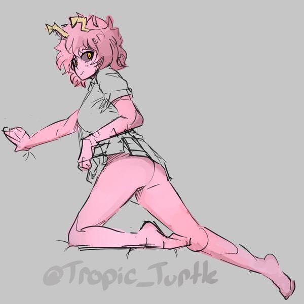 Mina Ashido (My Hero Academia) Rule 34 Image