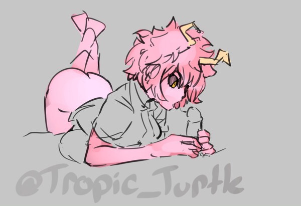 Mina Ashido (My Hero Academia) Rule 34 Image