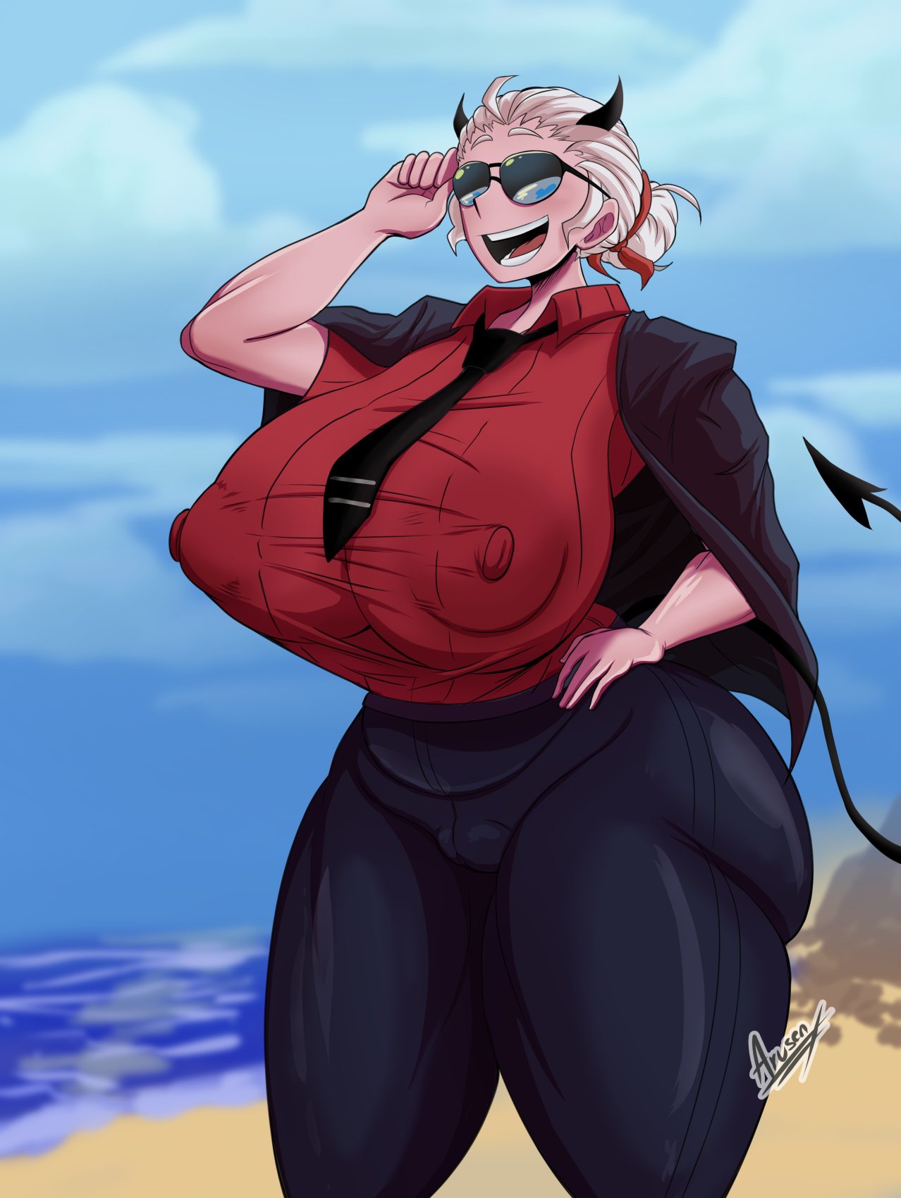 Justice (Helltaker) Rule 34 Image
