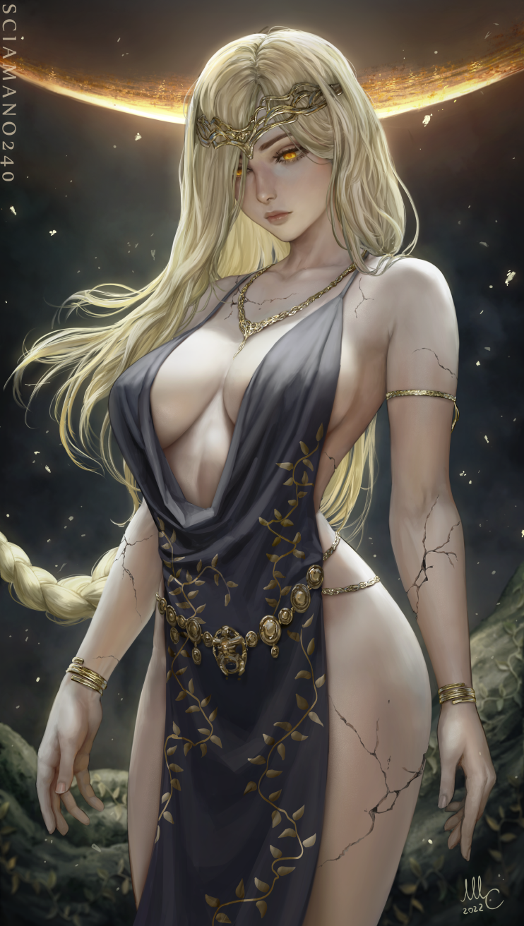 Queen Marika The Eternal (Elden Ring) Rule 34 Image