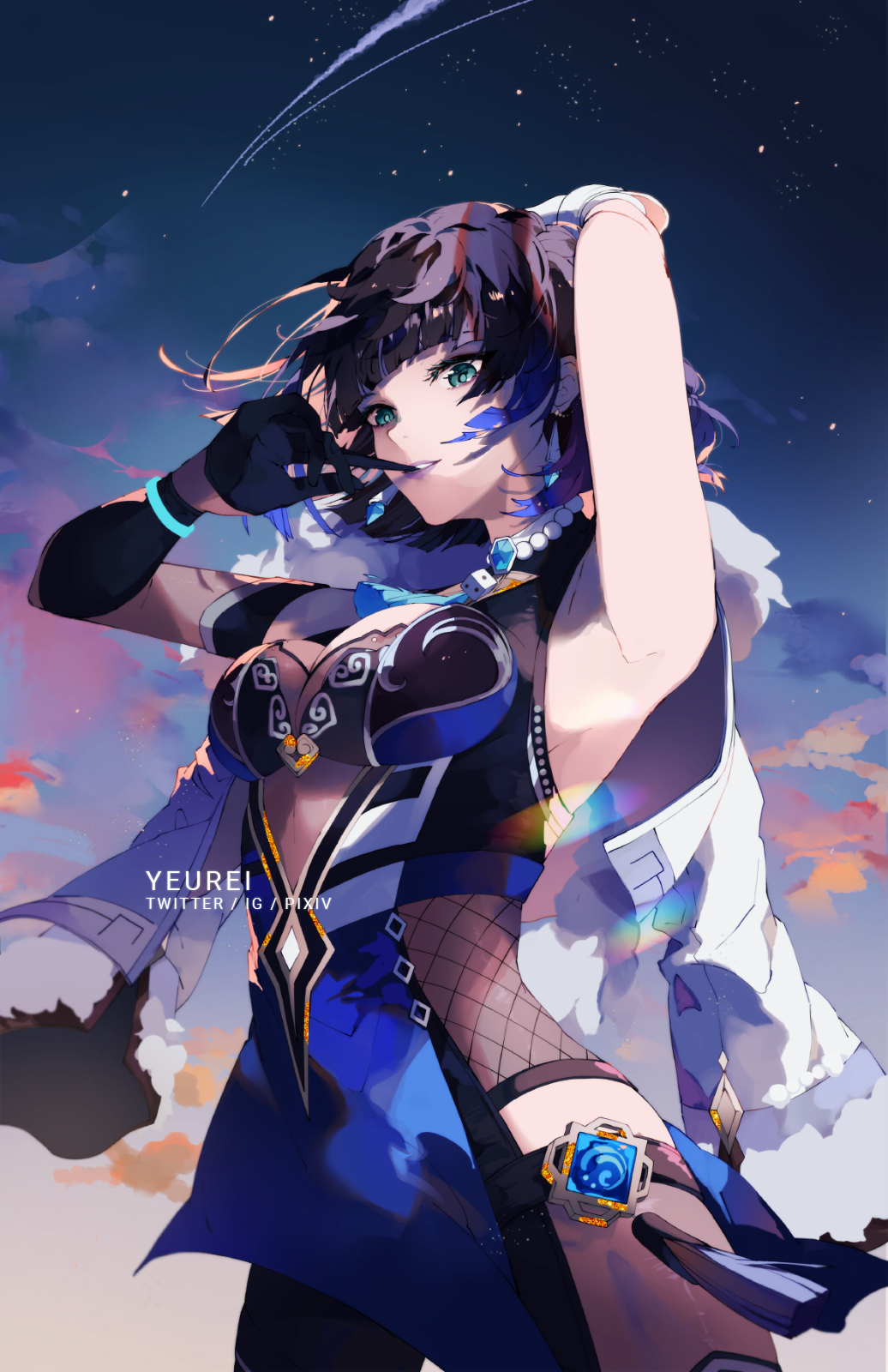 Yelan (Genshin Impact) Rule 34 Image