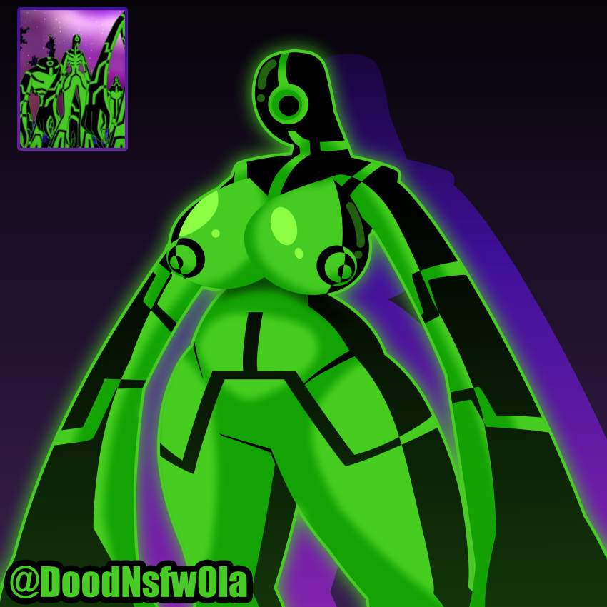 Galvanic Mechamorph (Ben 10) Rule 34 Image