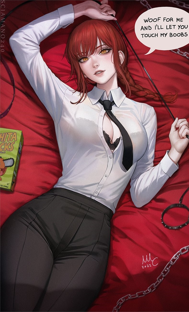 Makima (Chainsaw Man) Rule 34 Image