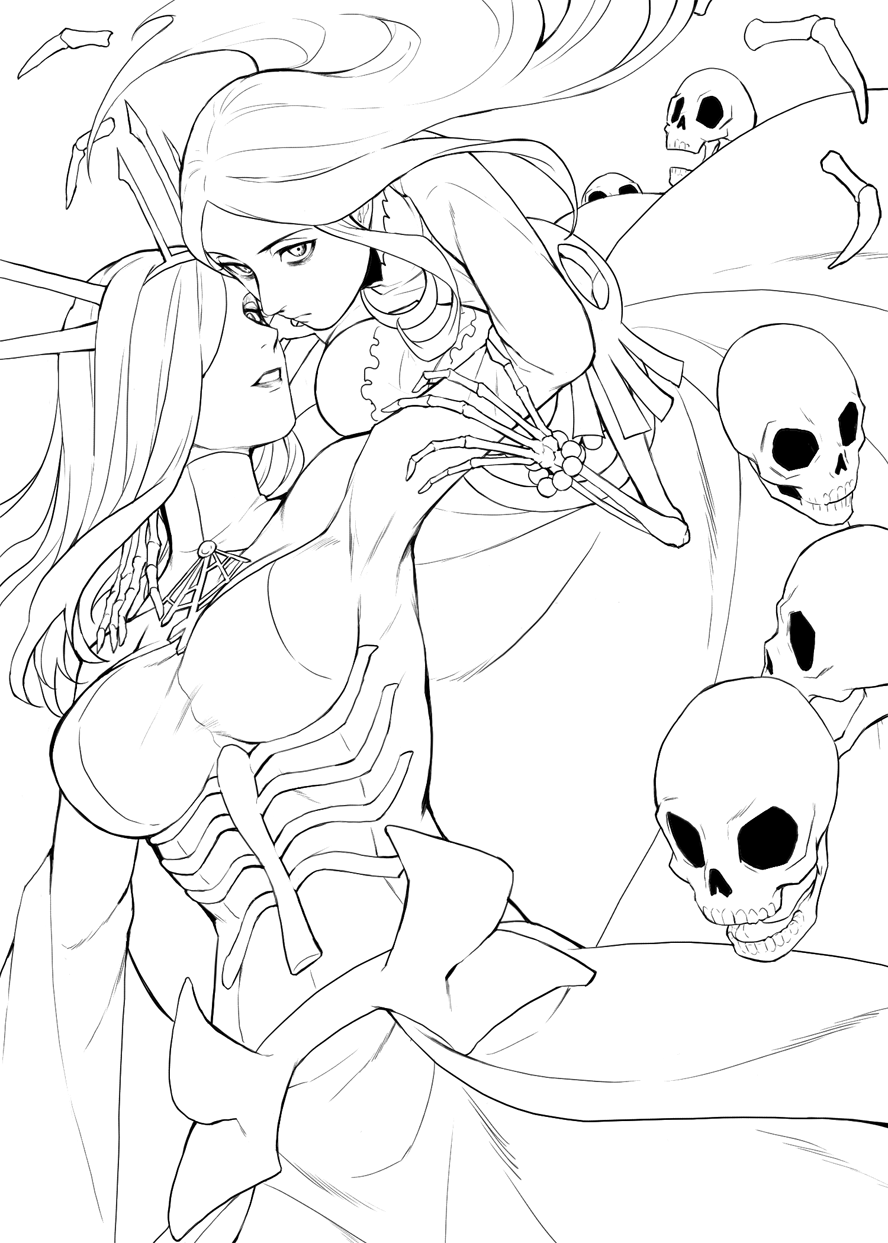 Selene Contiello (Skullgirls) Rule 34 Image
