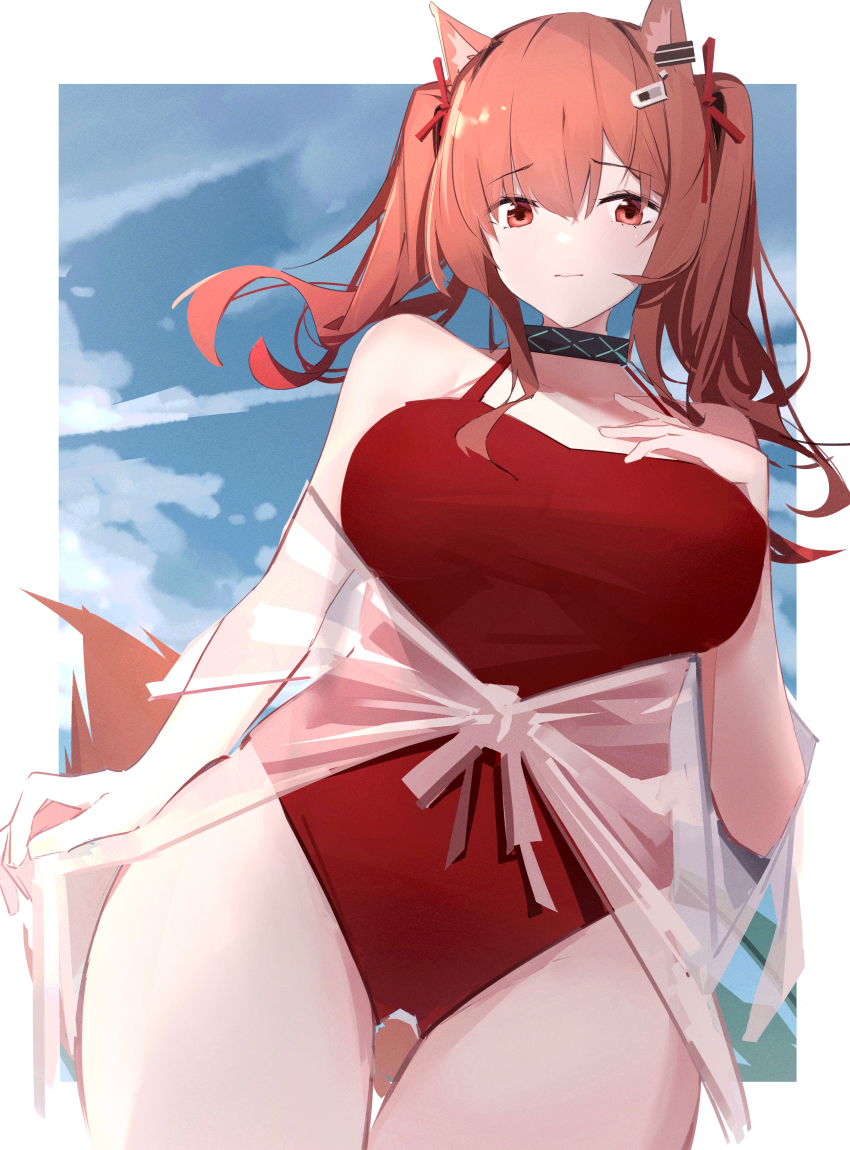 Angelina (Arknights) Rule 34 Image