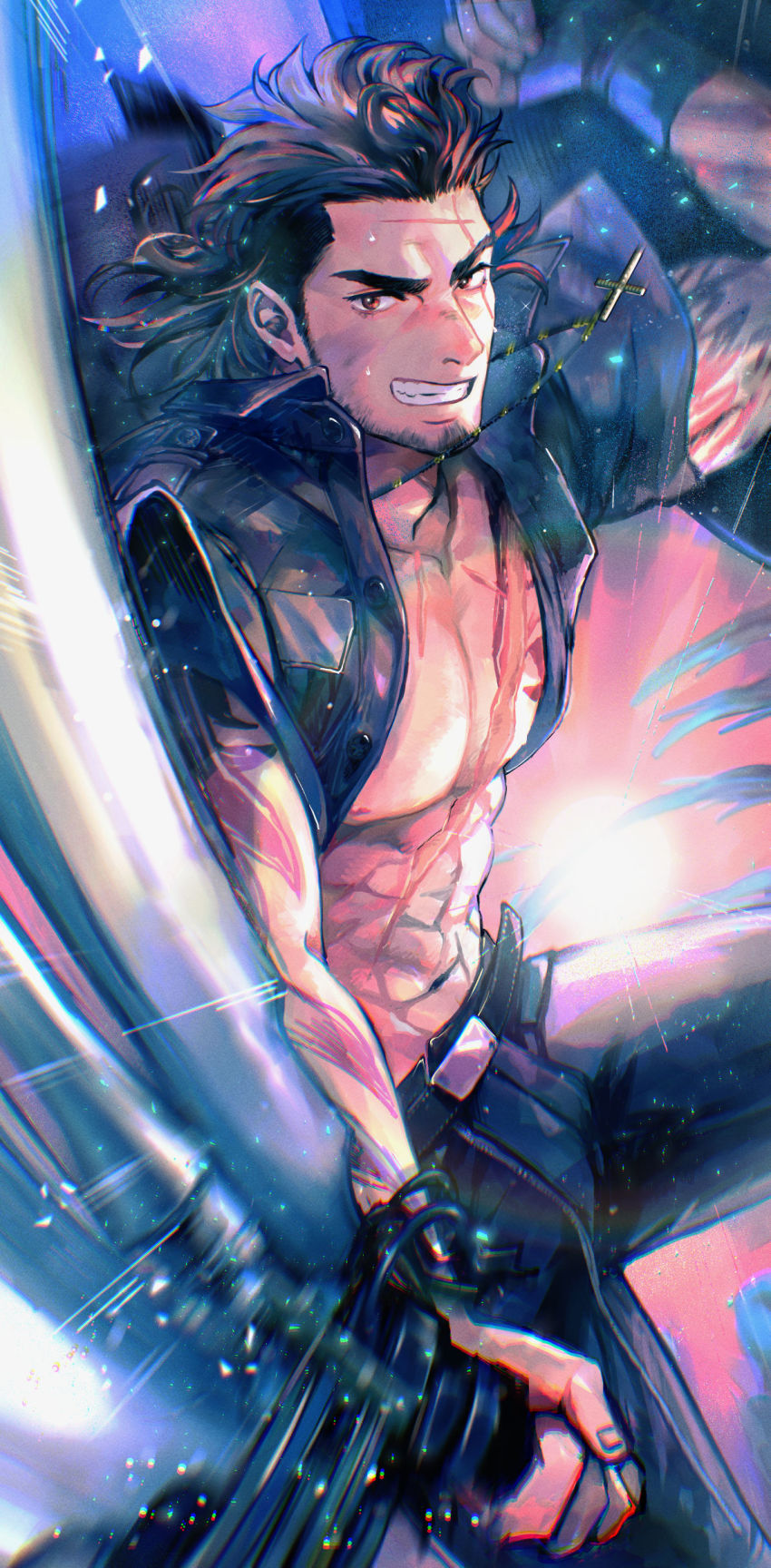 Gladiolus Amicitia (Final Fantasy) Rule 34 Image