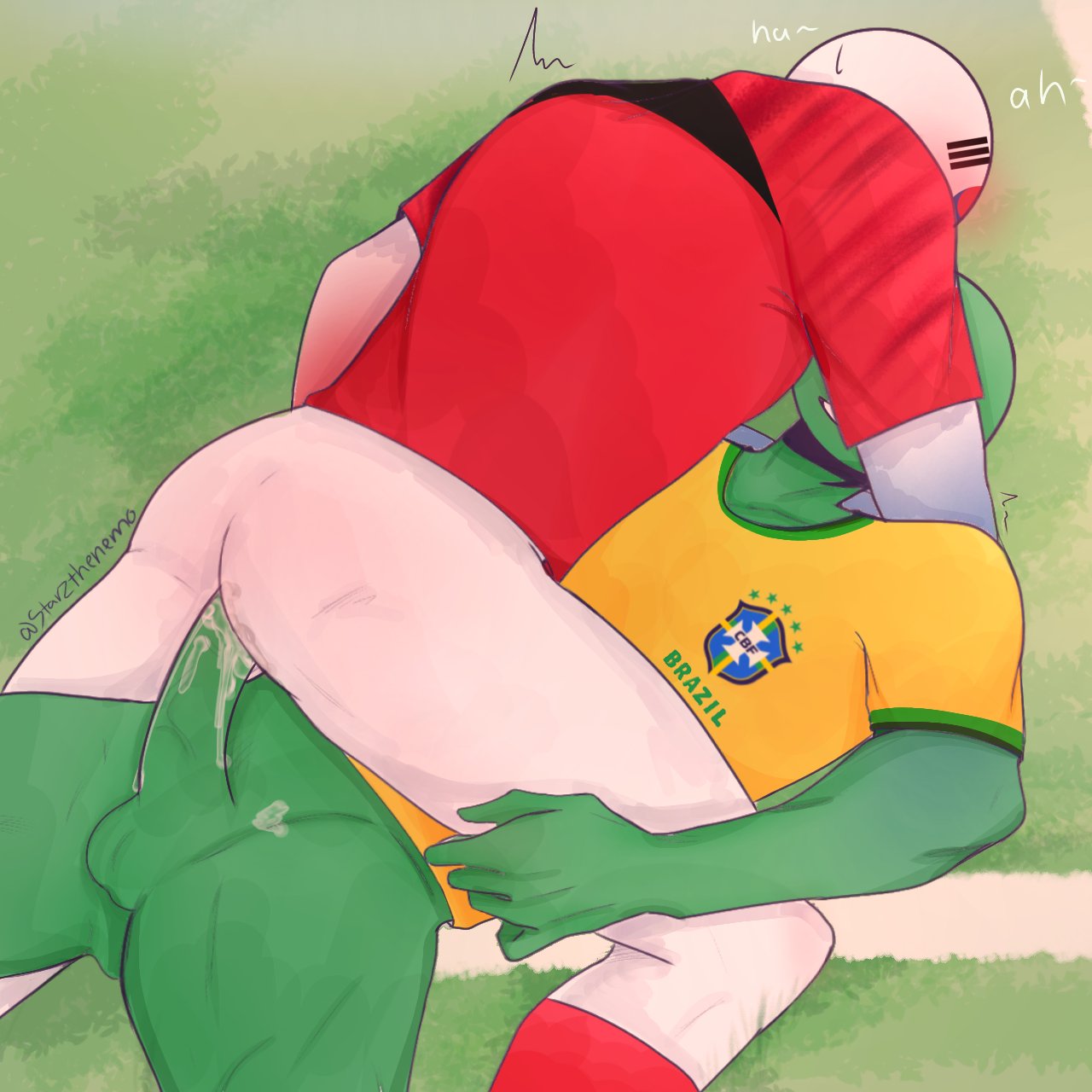 Brazil (Countryhumans) Rule 34 Image