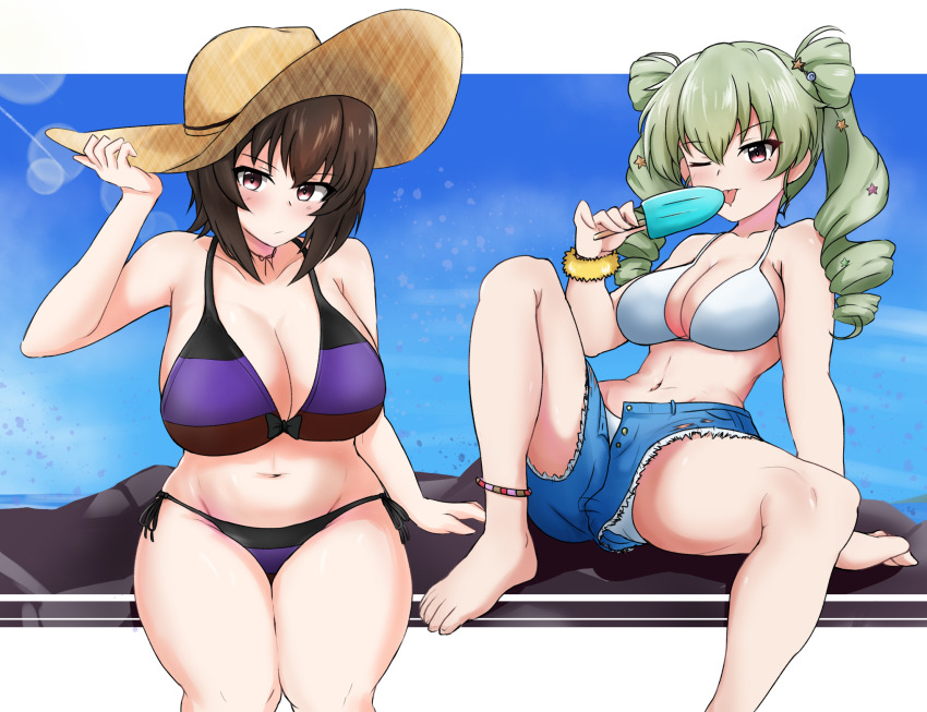 Anchovy (Girls Und Panzer) Rule 34 Image