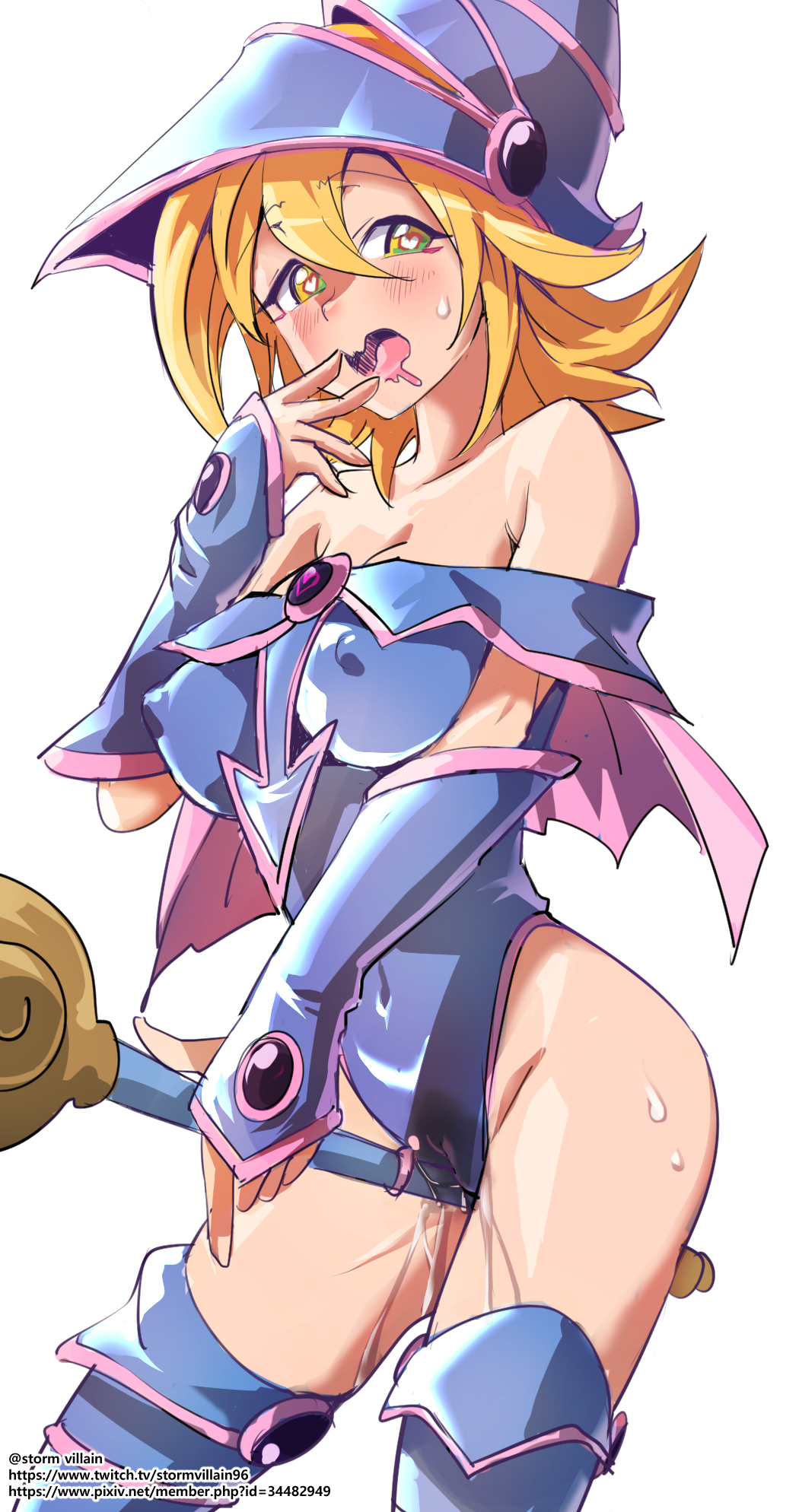 Dark Magician Girl (Yu-Gi-Oh!) Rule 34 Image