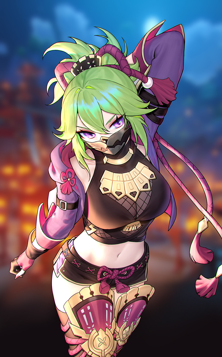 Kuki Shinobu (Genshin Impact) Rule 34 Image