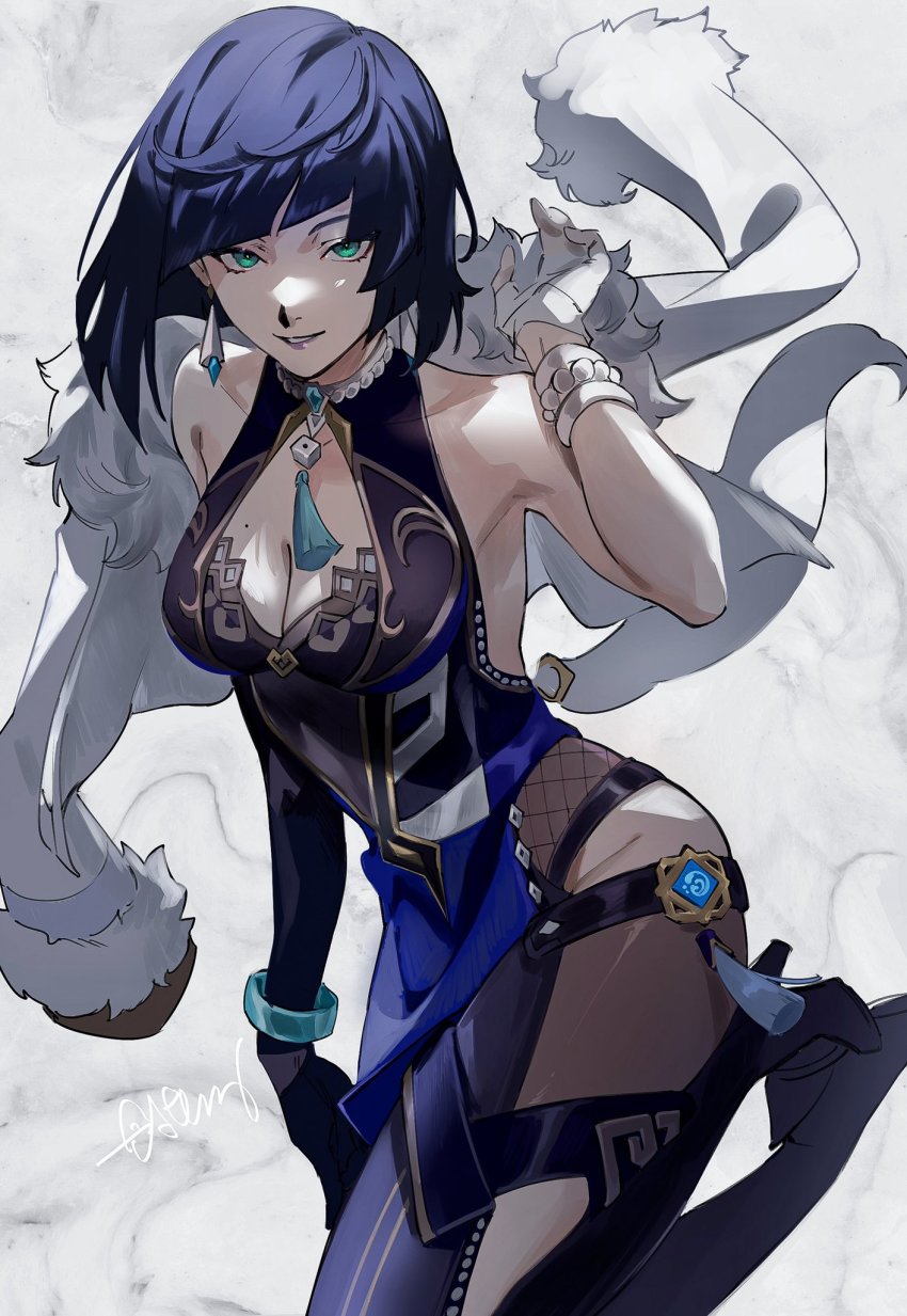 Yelan (Genshin Impact) Rule 34 Image