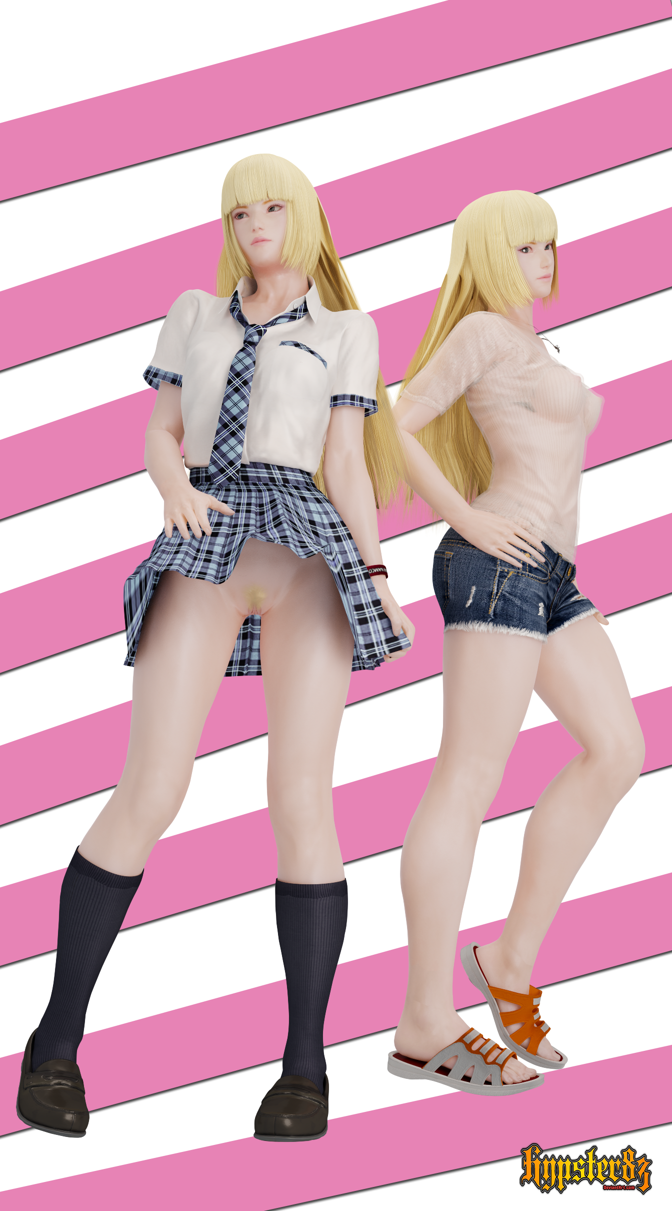 1girls Rule 34 Image