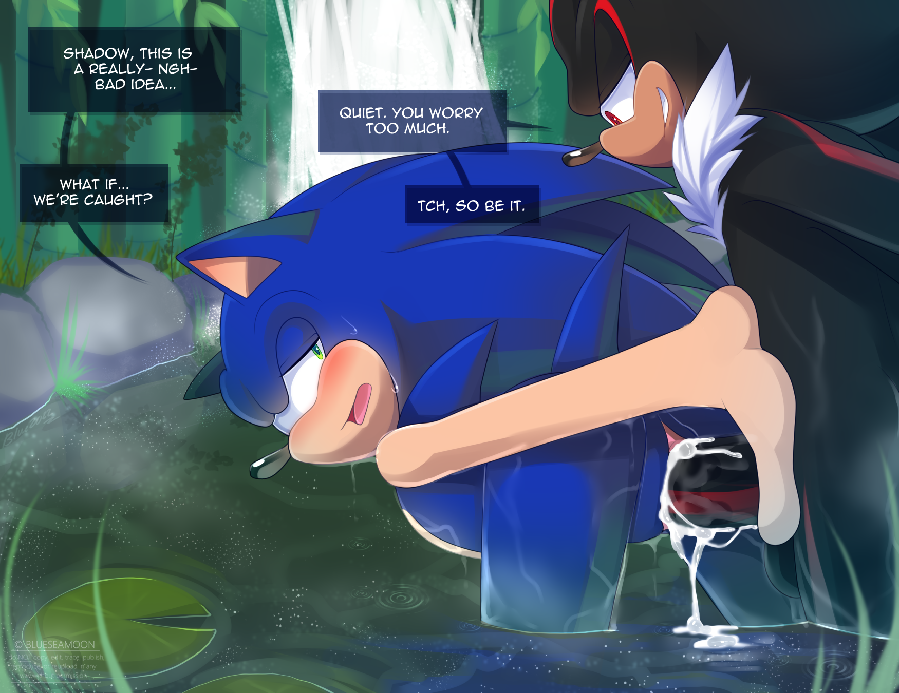 Shadow The Hedgehog (Sega) Rule 34 Image