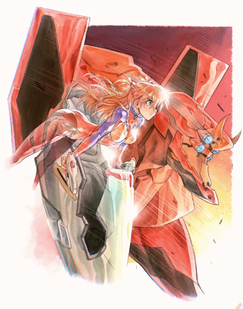 Eva 02 (Neon Genesis Evangelion) Rule 34 Image