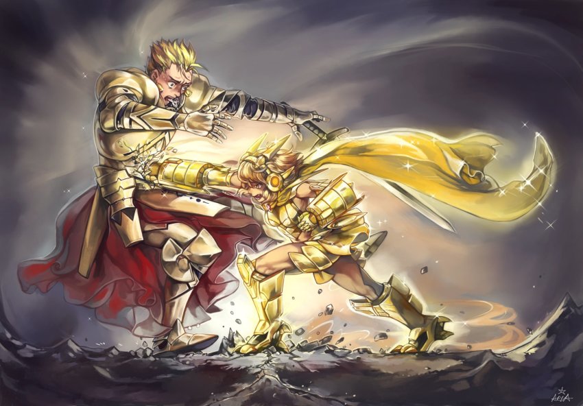 Gilgamesh (Fate) Rule 34 Image