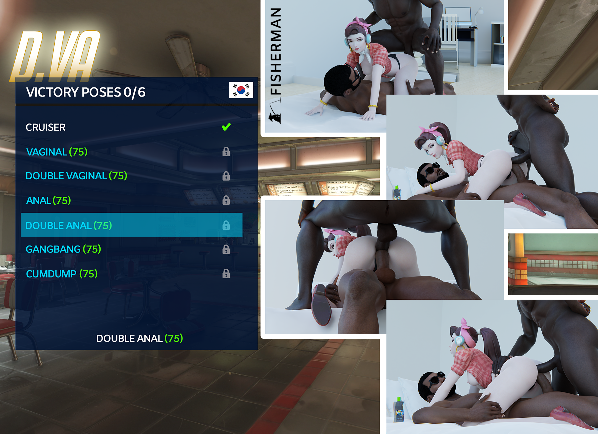 Cruiser D.Va (Blizzard Entertainment) Rule 34 Image