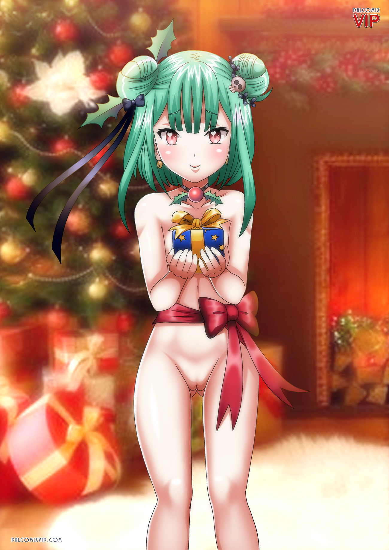 Uruha Rushia (Christmas) Rule 34 Image