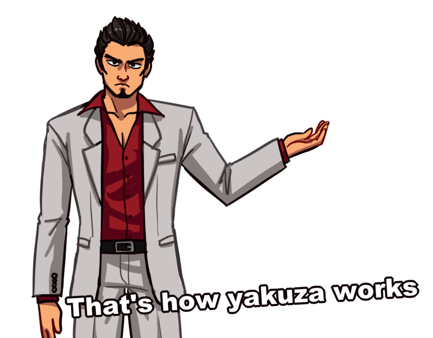 Kiryu Kazuma (Mafia City) Rule 34 Image