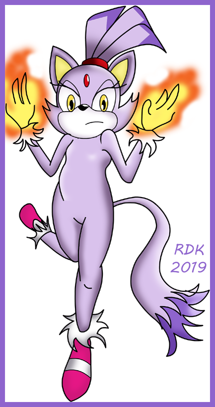 Blaze The Cat (Sonic (Series)) Rule 34 Image