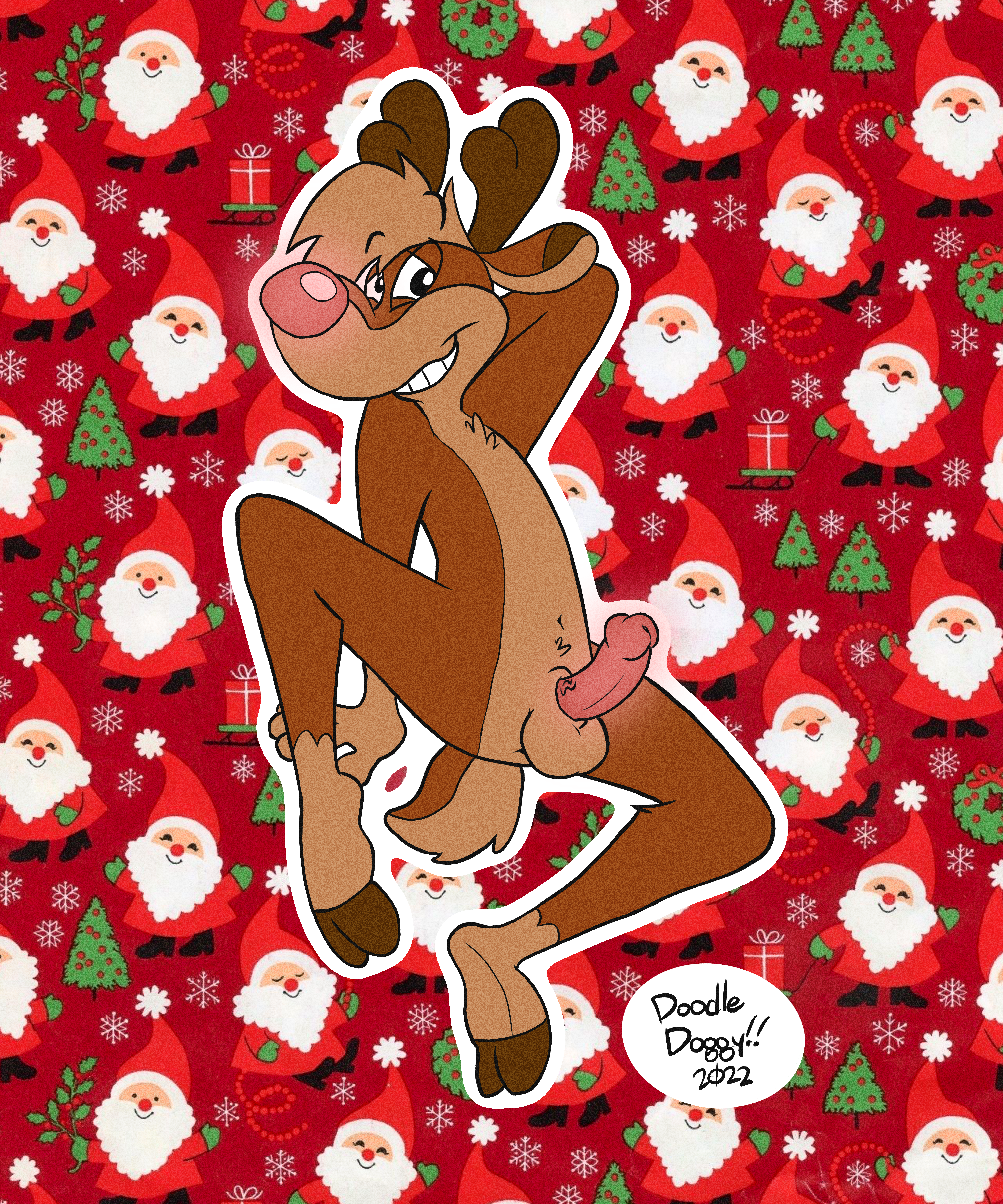 Rudolph (Christmas) Rule 34 Image