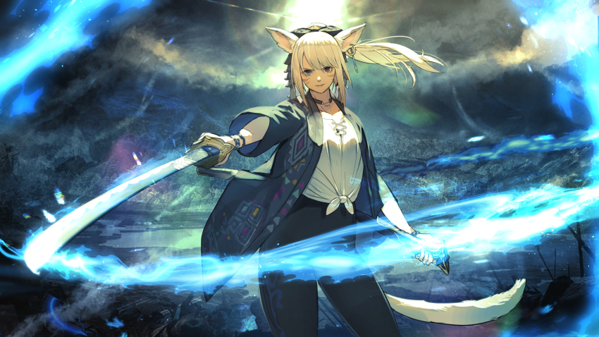 Miqo'Te (Final Fantasy) Rule 34 Image