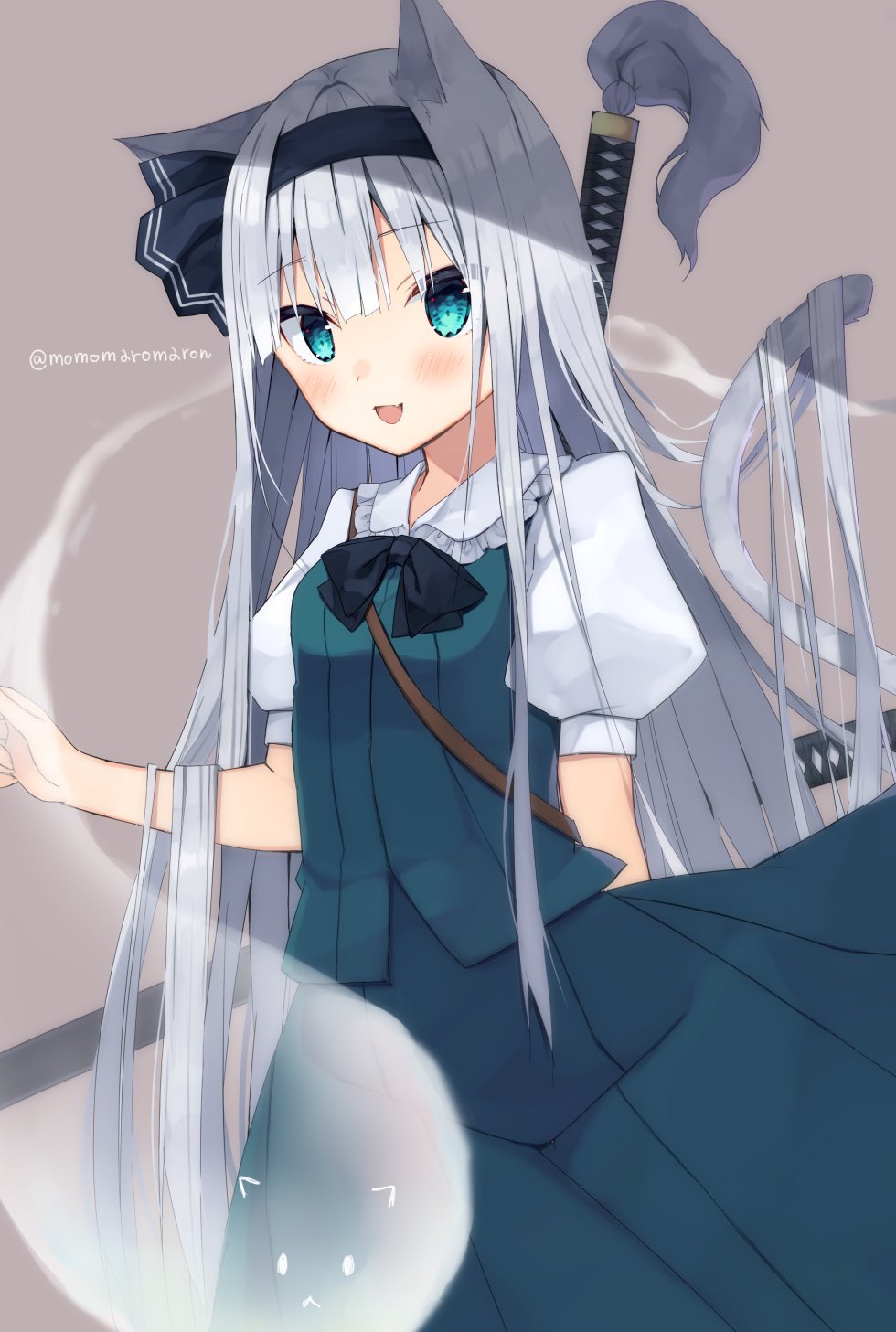 Konpaku Youmu (Touhou) Rule 34 Image