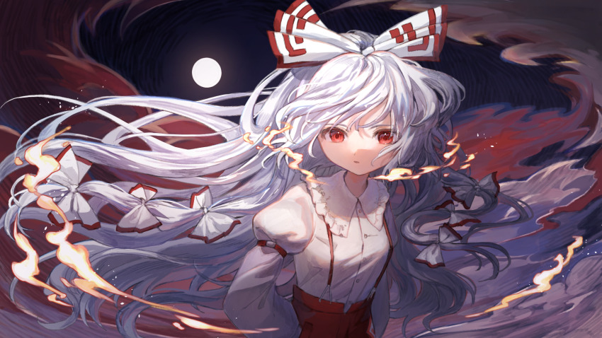 Fujiwara No Mokou (Touhou) Rule 34 Image