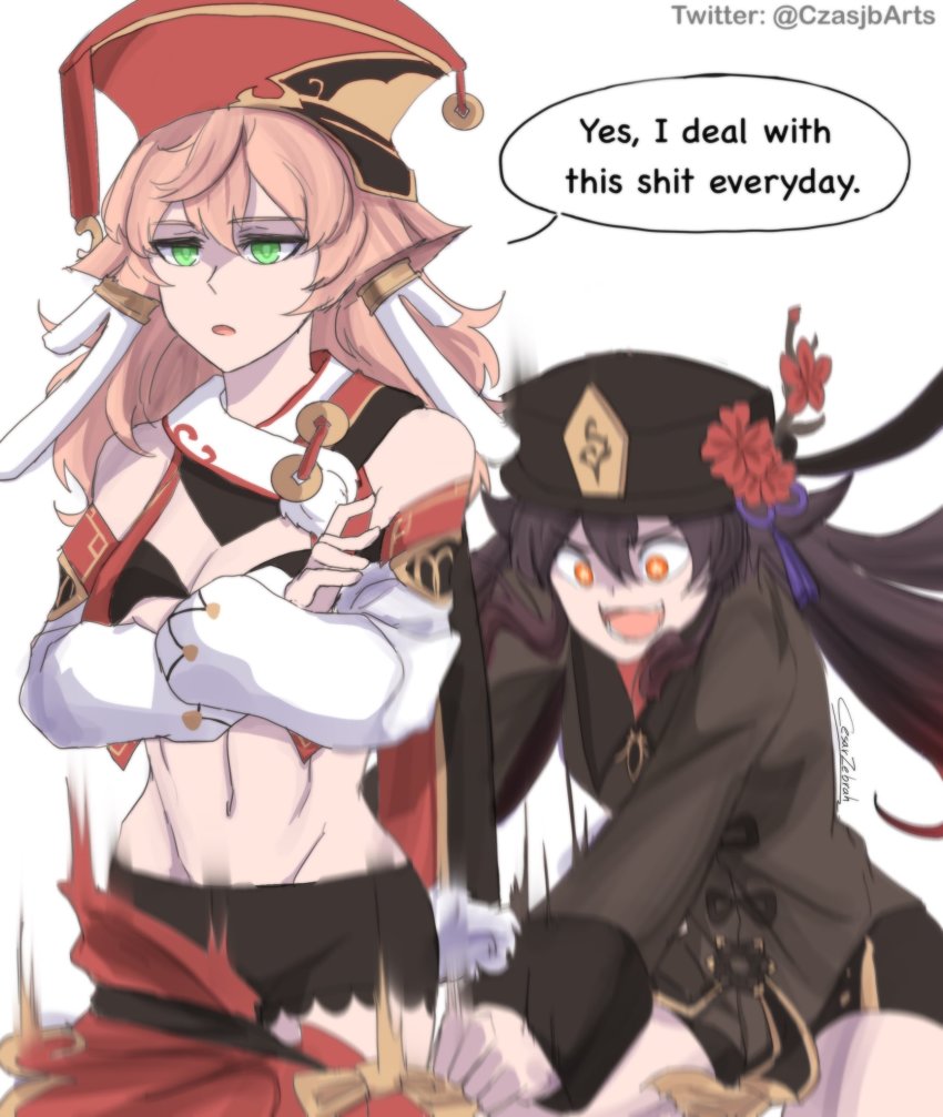 Hu Tao (Genshin Impact) Rule 34 Image