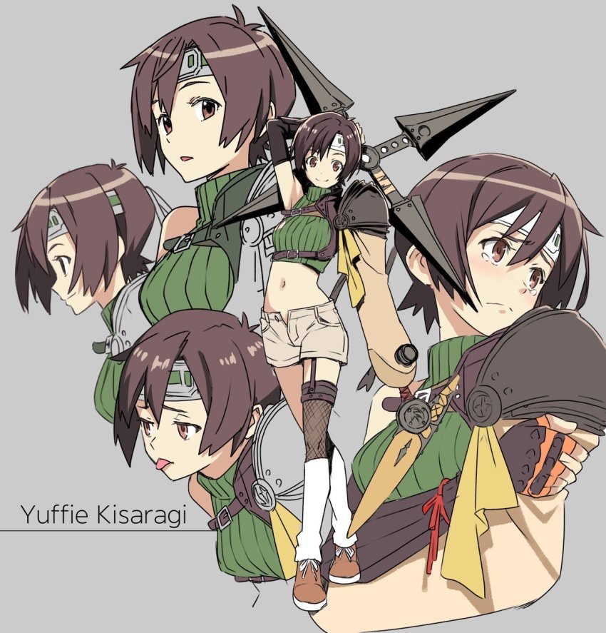 Yuffie Kisaragi (Final Fantasy) Rule 34 Image