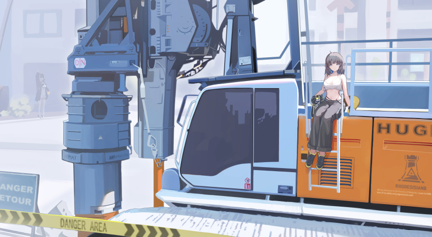Closure (Arknights) Rule 34 Image