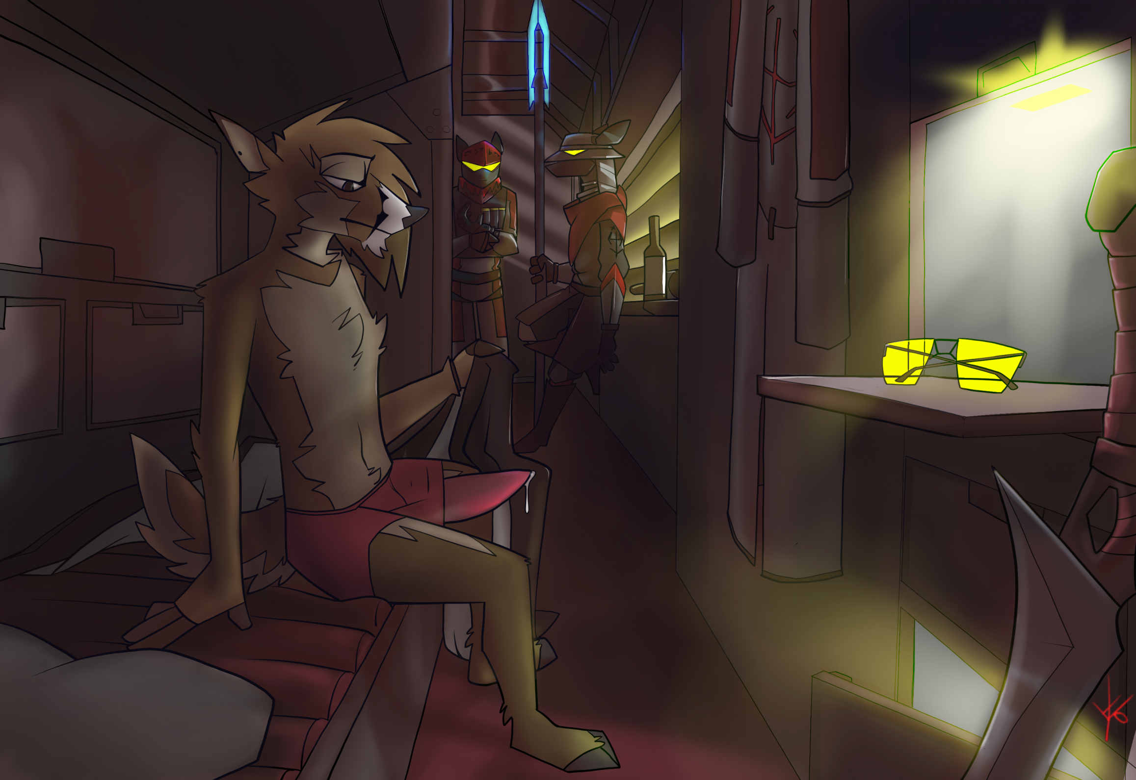 Red (Topazknight) Rule 34 Image