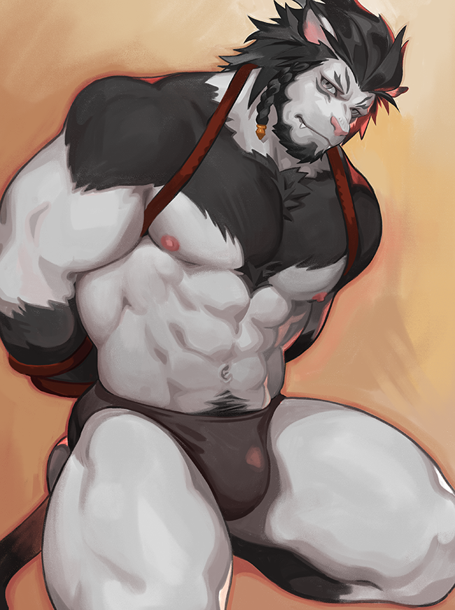 Hrothgar (Final Fantasy) Rule 34 Image