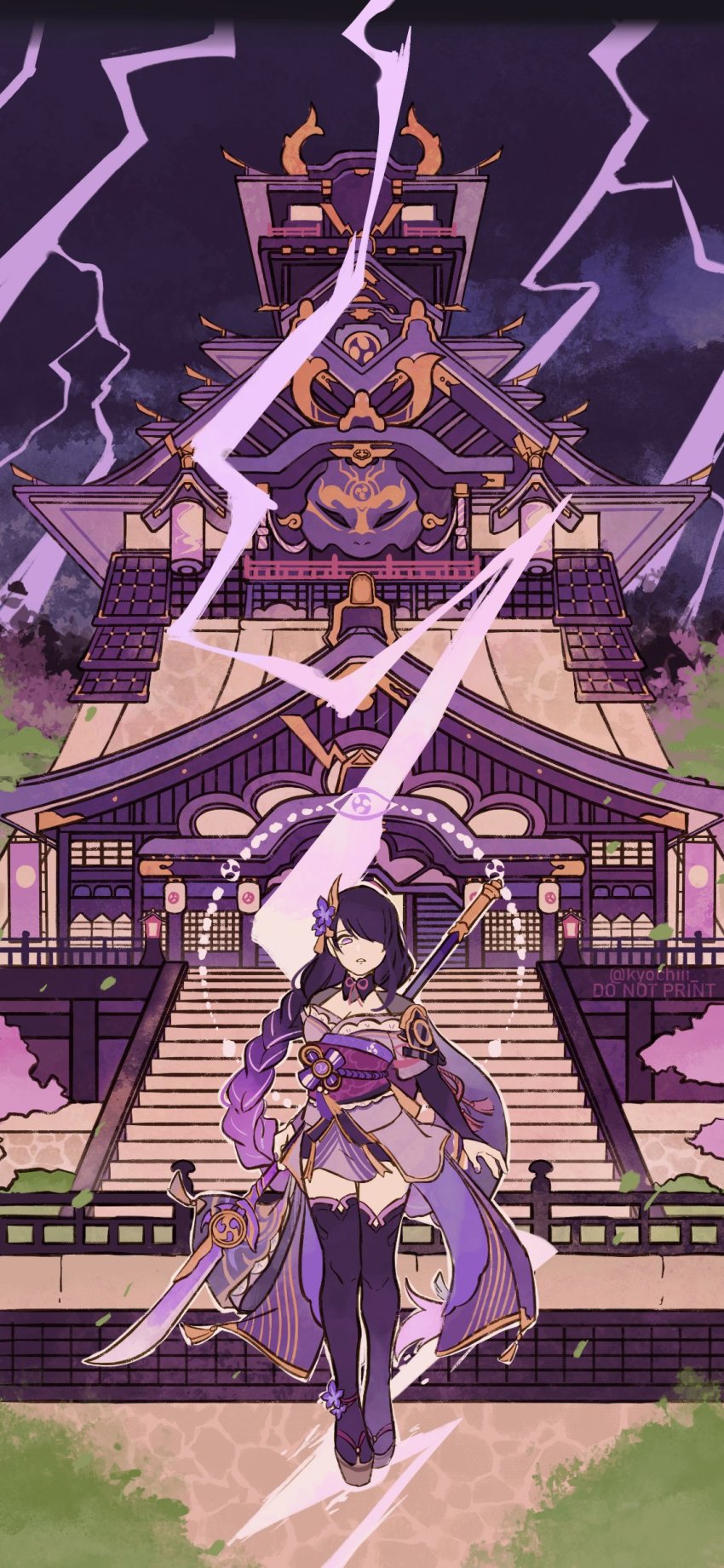Raiden Shogun (Genshin Impact) Rule 34 Image