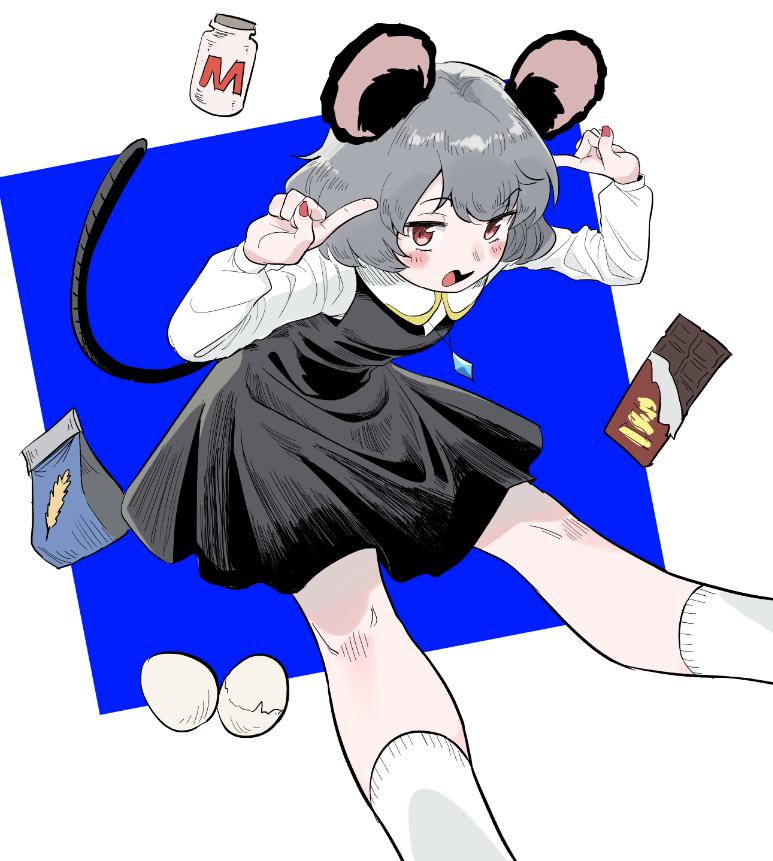 Nazrin (Cookie (Touhou)) Rule 34 Image