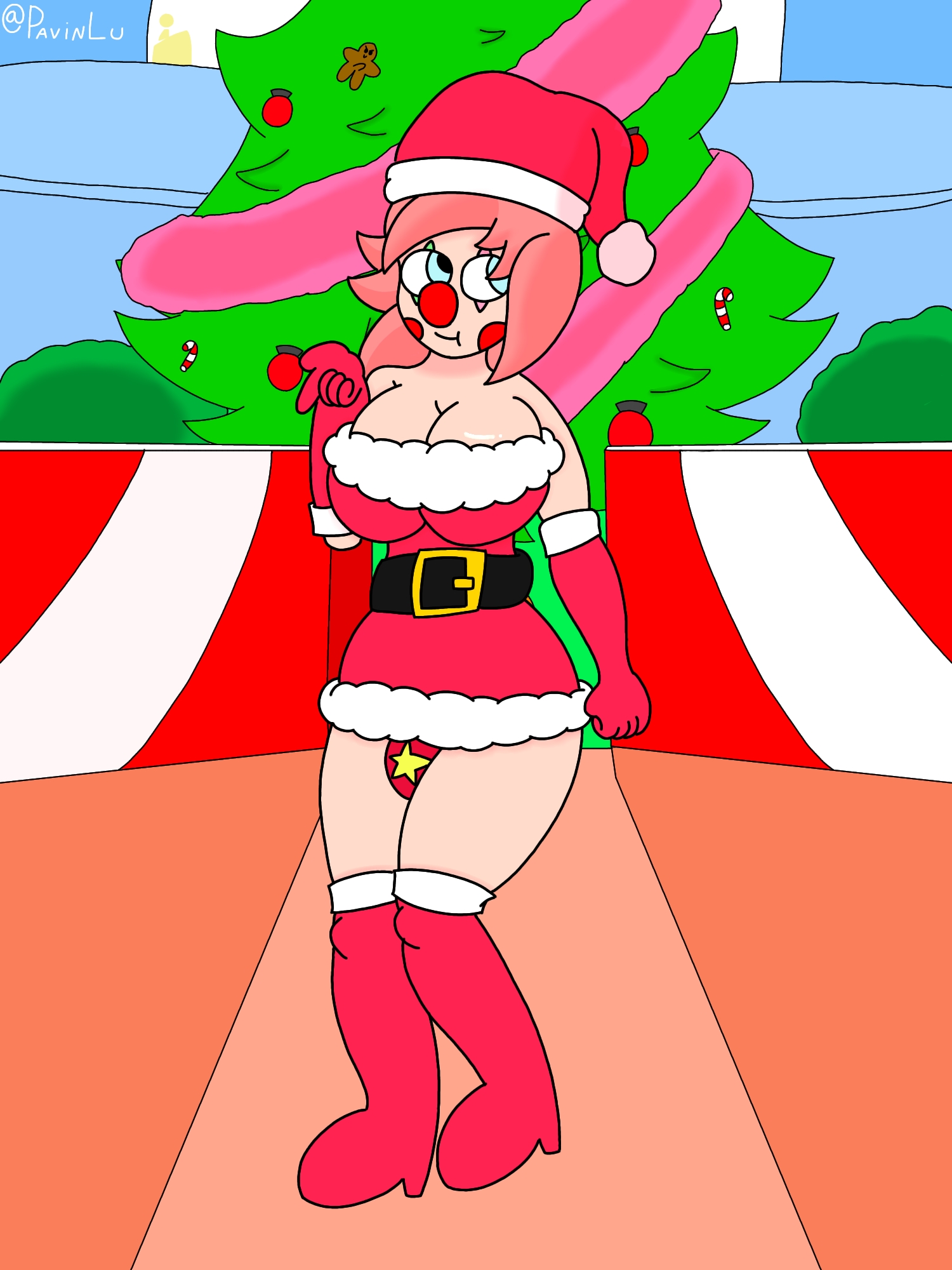 Clowndia (Christmas) Rule 34 Image
