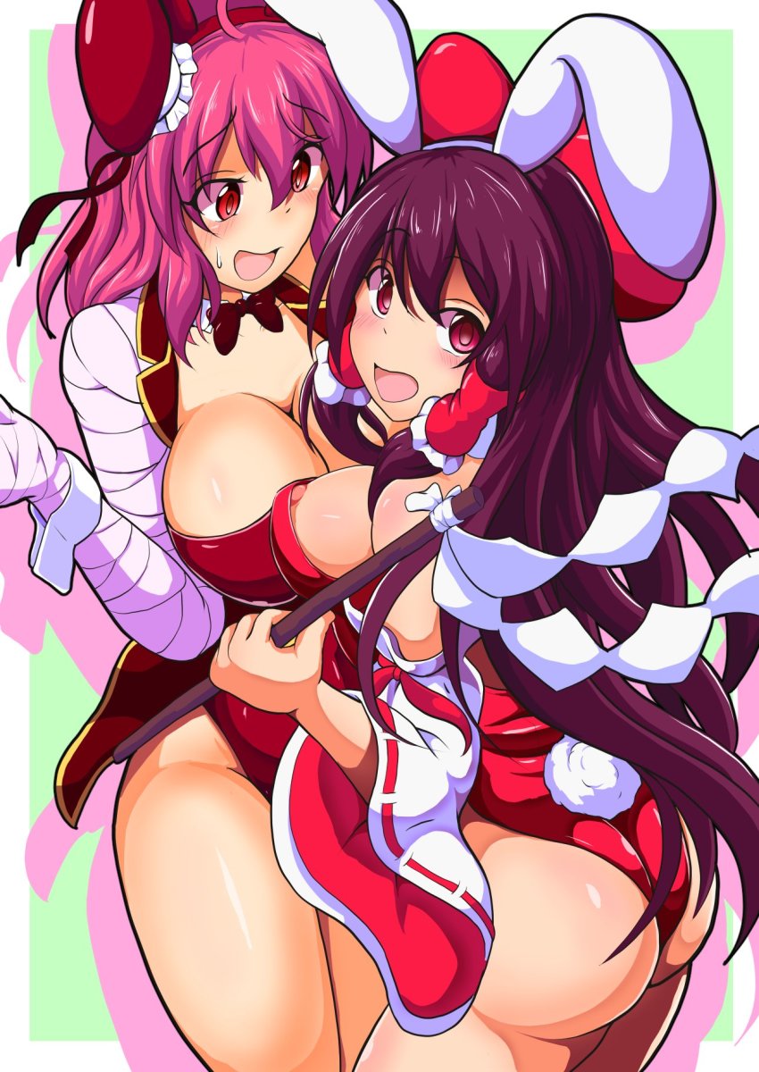 Hakurei Reimu (Touhou) Rule 34 Image