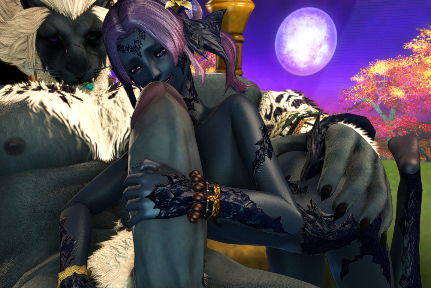 Au Ra (Final Fantasy) Rule 34 Image