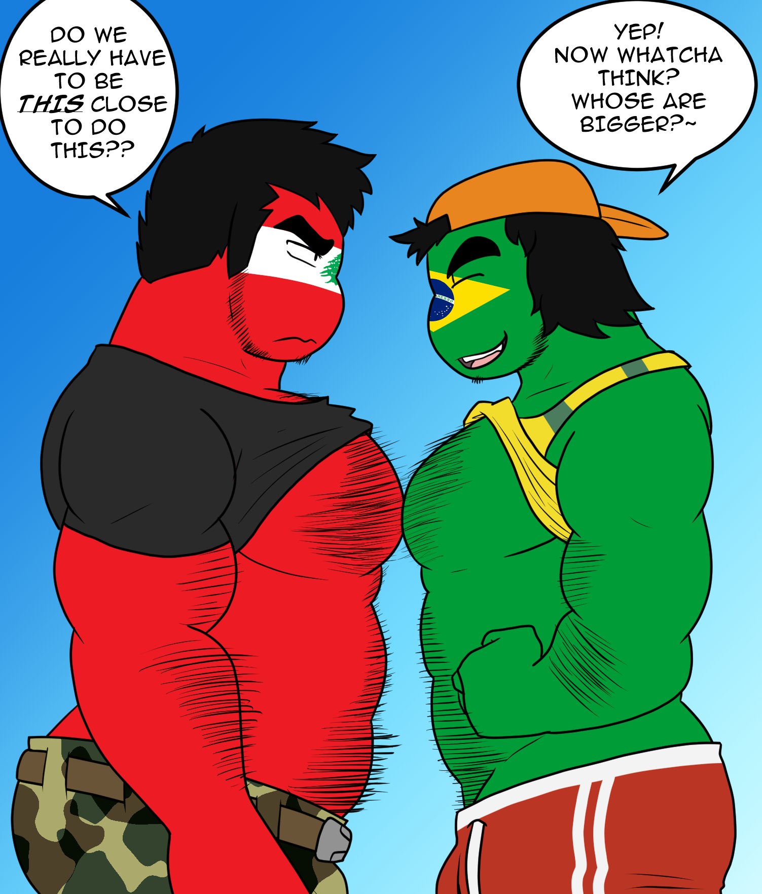 Brazil (Countryhumans) Rule 34 Image