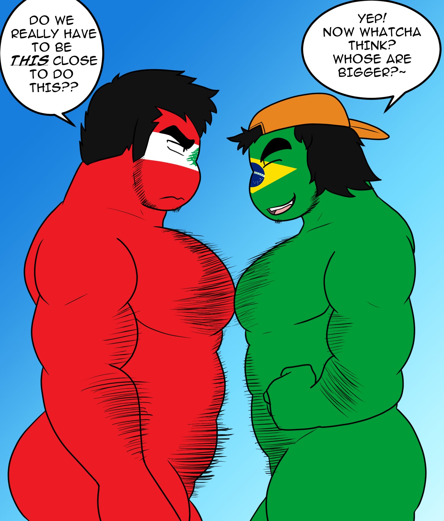 Brazil (Countryhumans) Rule 34 Image