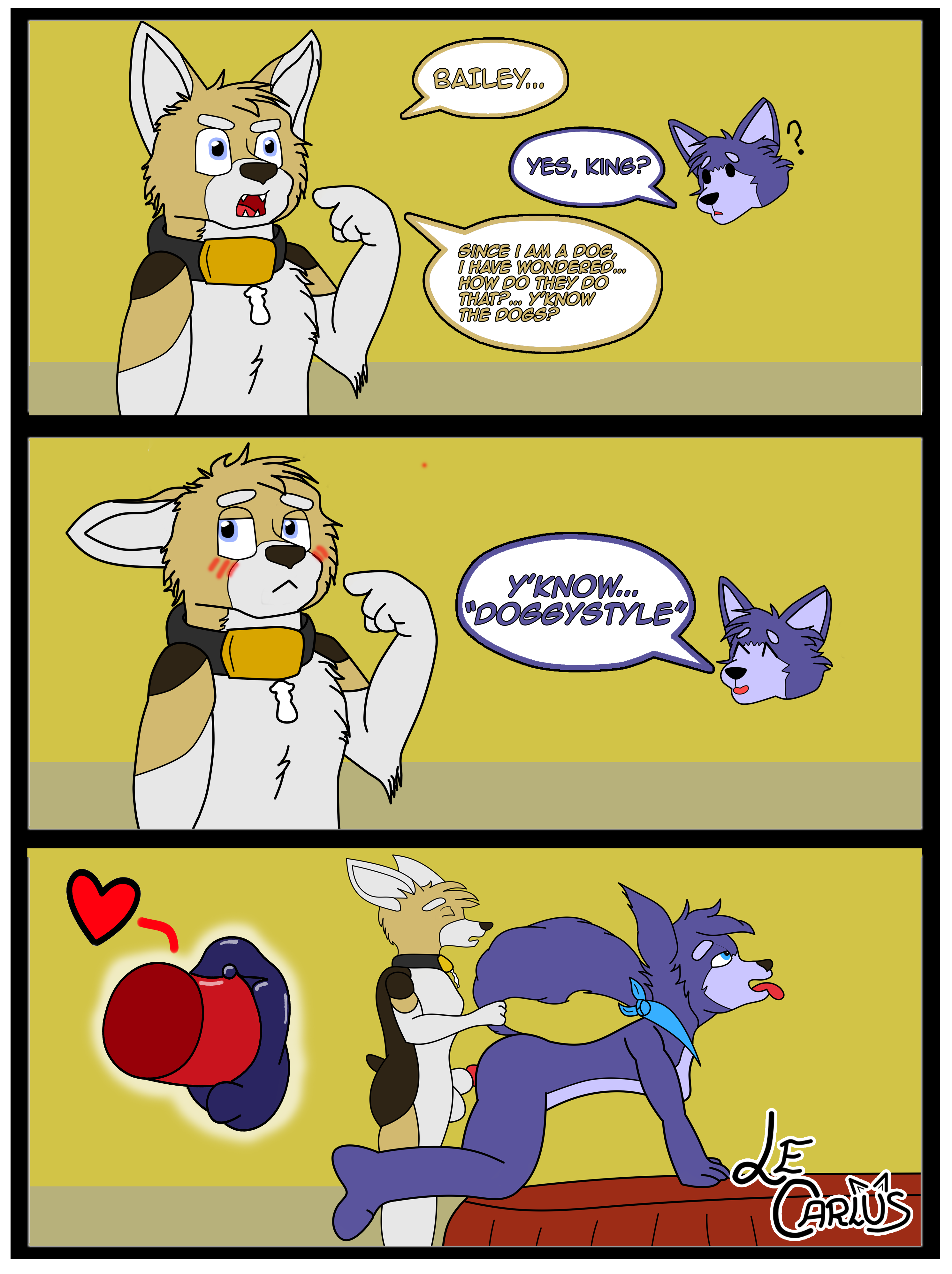 Bailey (Housepets!) Rule 34 Image