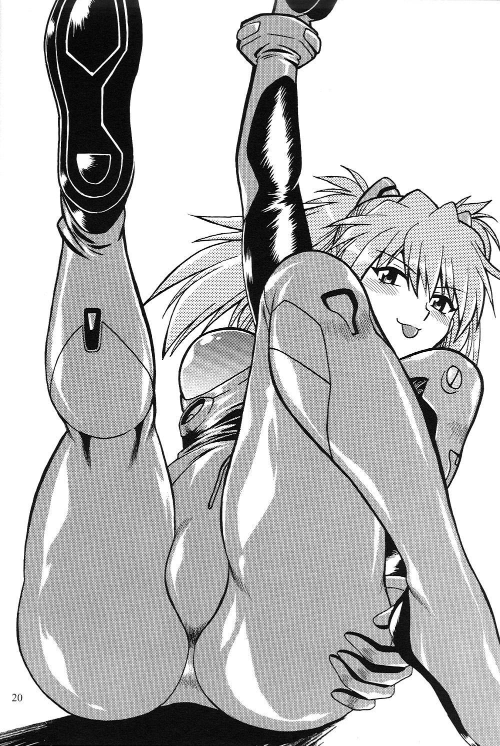 Asuka Langley Sohryu (Neon Genesis Evangelion) Rule 34 Image