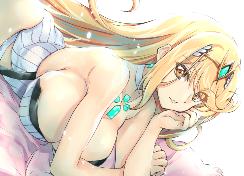 Mythra (Radiant Beach) (Xenoblade) Rule 34 Image