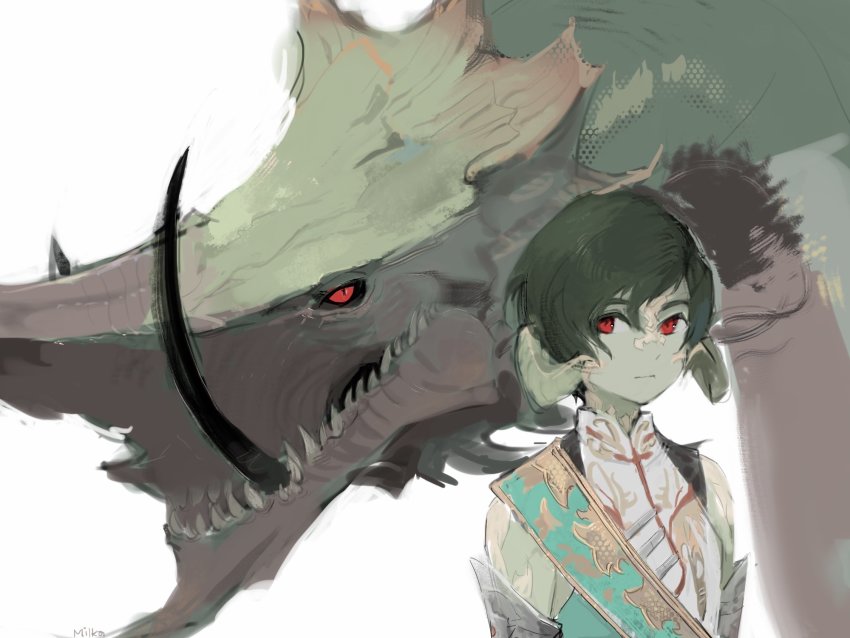 Au Ra (Final Fantasy) Rule 34 Image